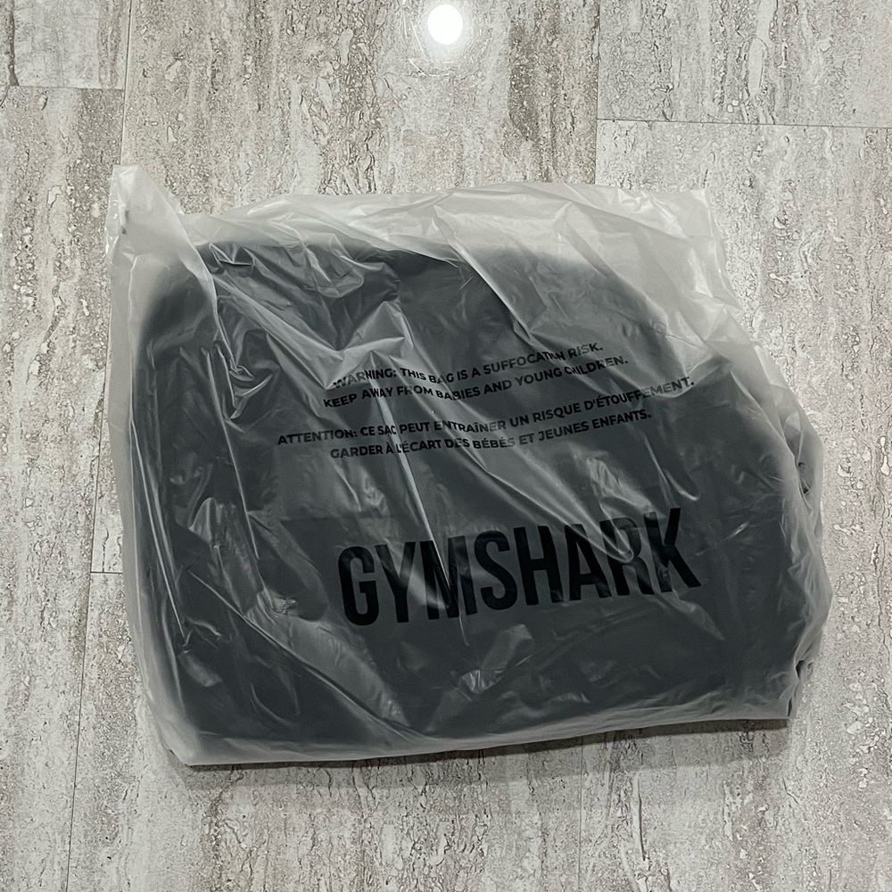 Gymshark Black Active Holdall Large Bag